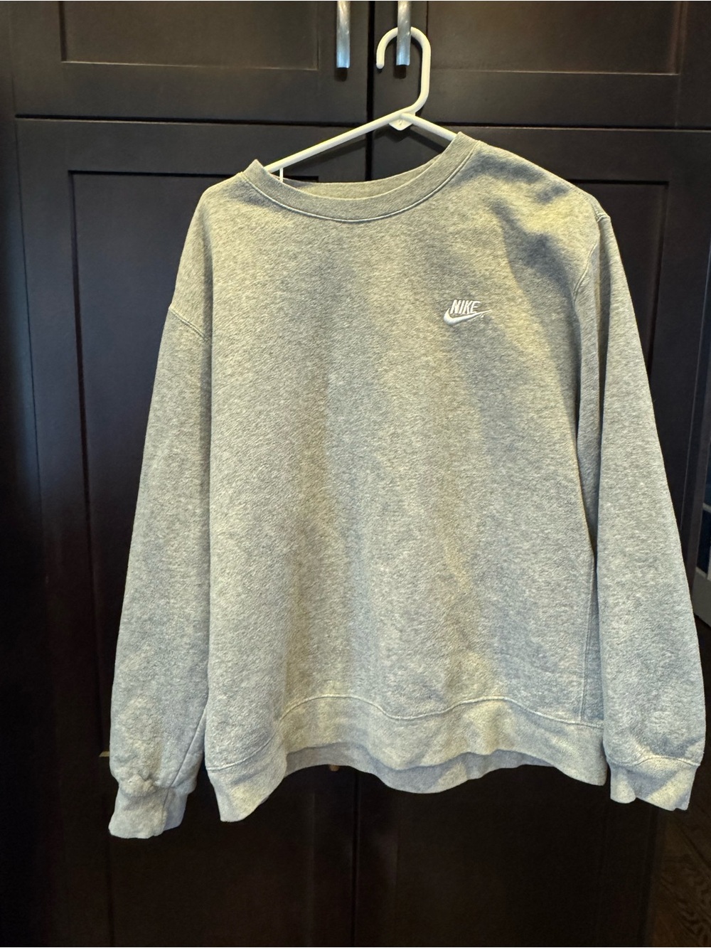 Nike Gray Crewneck Sweatshirt